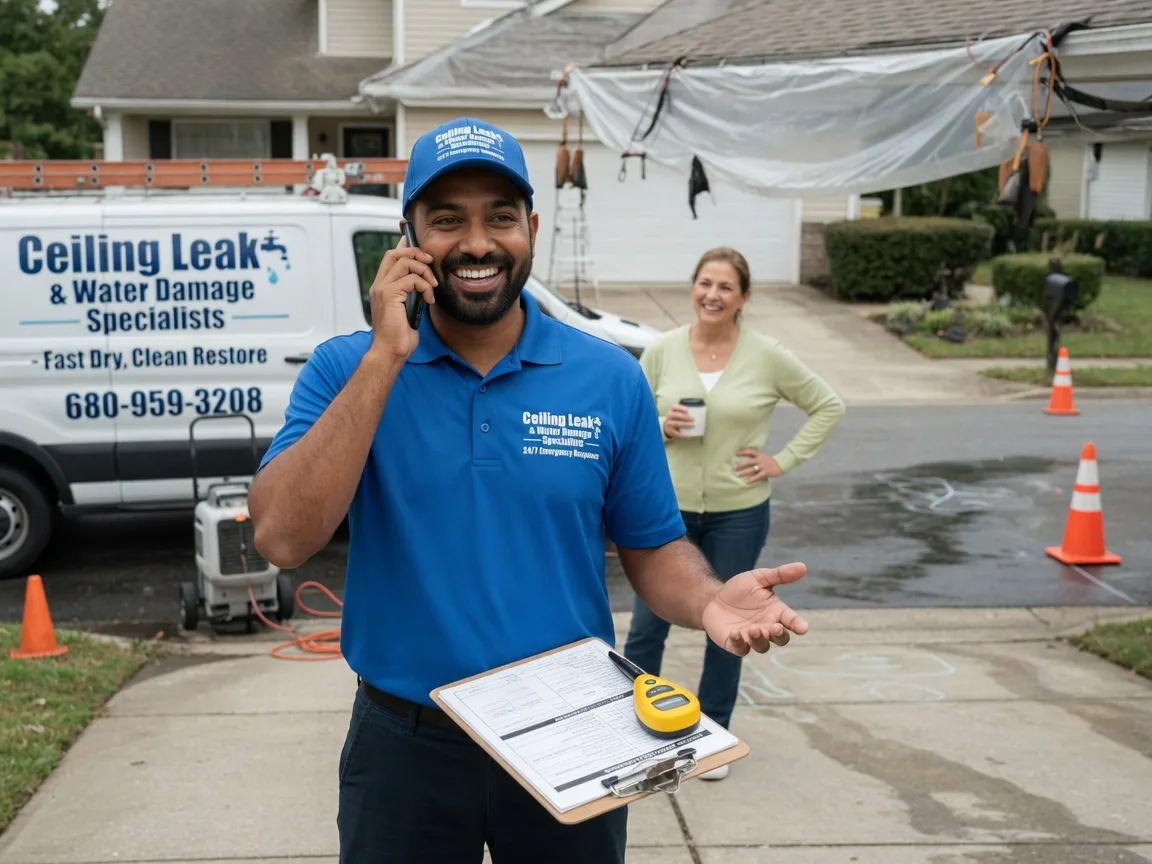 Ceiling Leak Cleanup Jenkinjones, WV FAQs